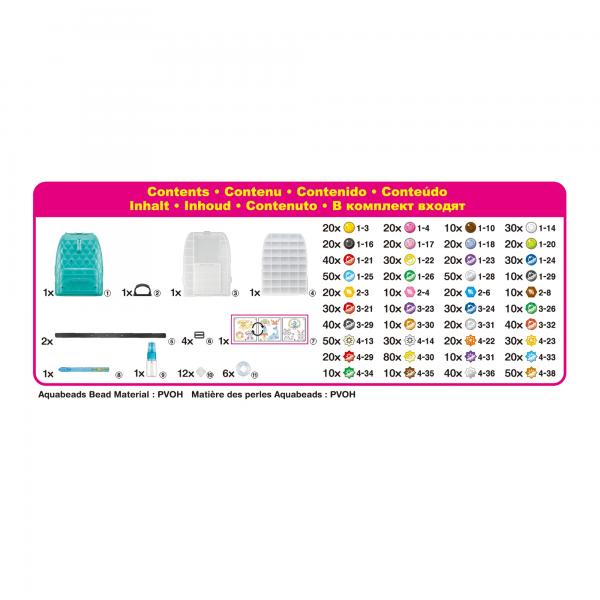 Gioco Di Perline Da Stirare - Aquabeads - 31993 - Lo Zaino Dx Creativo - Image 3