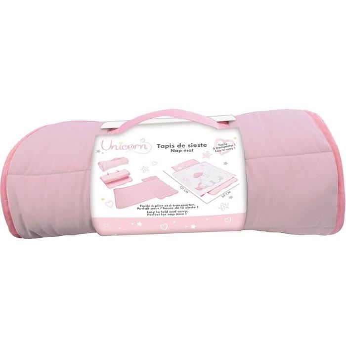 Materassino/sacco A Pelo Per Bambini - Fun House - Unicorno - L.55 X P.121 cm