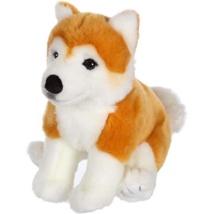 Peluche Cane Shiba - Gipsy Toys - Seduto, 25 cm
