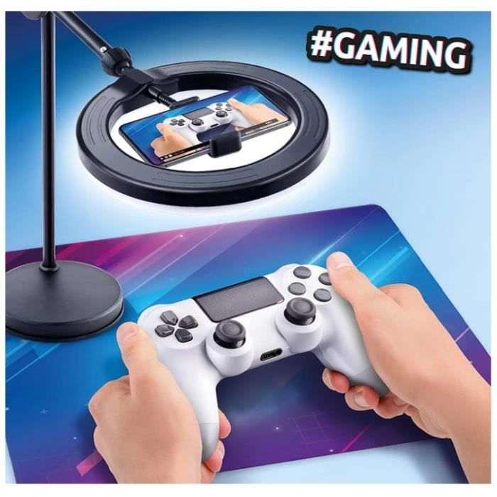 Canal Toys - Studio Video 2 In 1 Con Anello Luminoso A Led Multicolore, Supporto Doppia Funzione - Studio Creator - Inf027 - Image 5