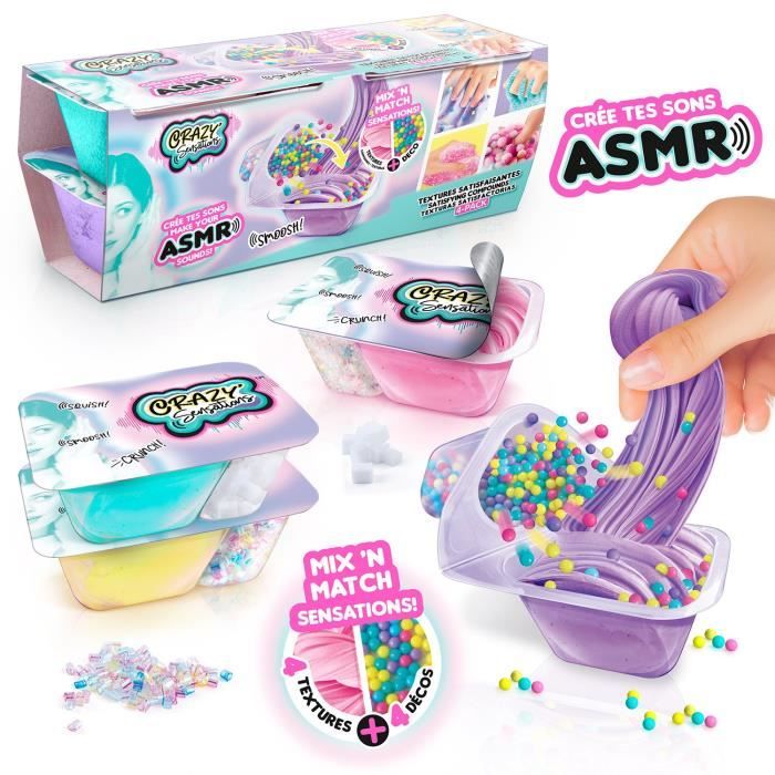 Craze Sensations Asmr Kit Di 4 Texture Soddisfacenti