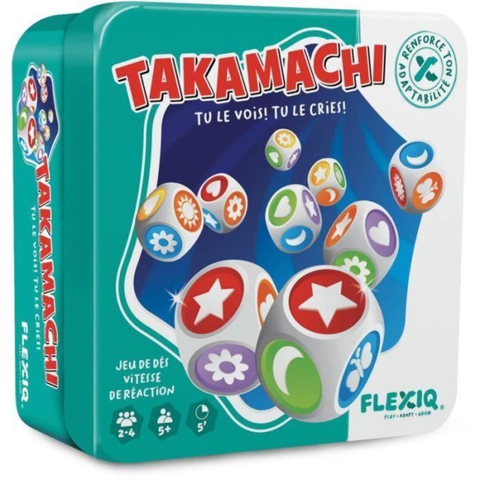 Asmodee - Takamachi - Gioco Di Dadi - Osservazione E Velocità - Meno Di 30 Minuti - Dai 5 Anni In su