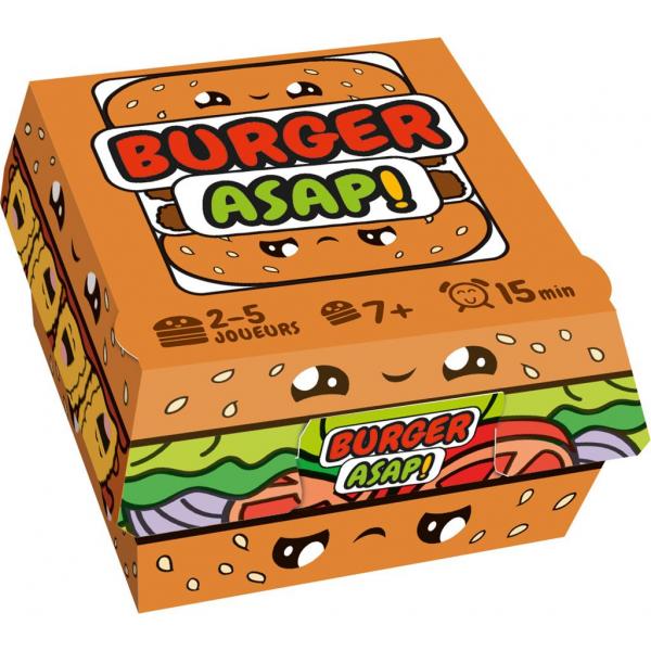 Burger Asap - Asmodee - Gioco Di Velocità - Bambini Di 7 Anni