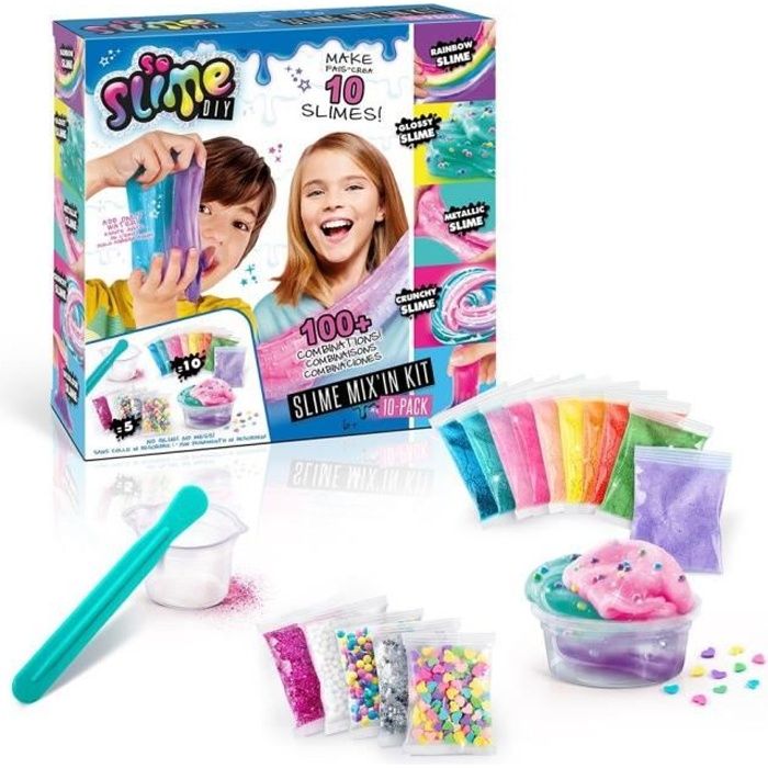 Canal Toys - Slime - Kit Mix'in - Confezione 10 Slime