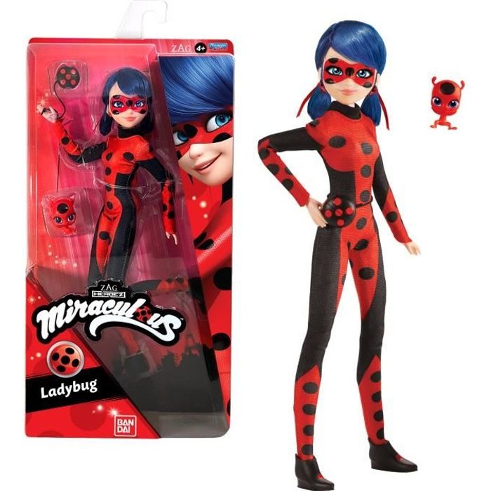 Miraculous - Bambola 26 CM- Coccinella Nuovo Costume