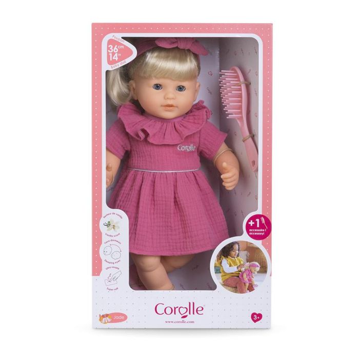 Mon Grand Poupon Corolle - Giada - 36 Cm - Bambola Per Capelli - Profumo Di Vaniglia - 3 Anni