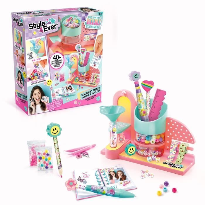 Canal Toys - Style 4 Ever - Mini Stationery Factory: Mini Penne, Matite E Quaderni - Ofg 323