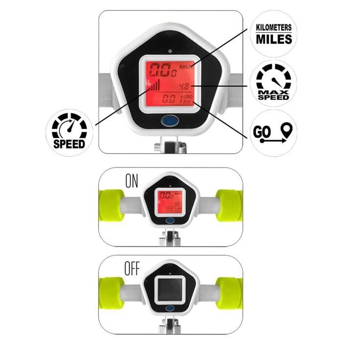 Scooter Pieghevole Scooter Control - Blu - Image 4