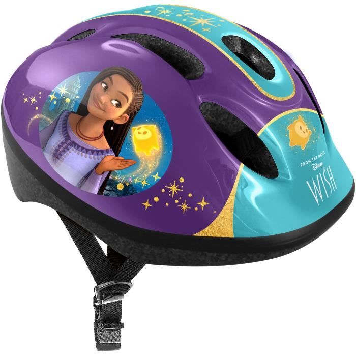 Casco Sportivo - Disney - Wish - Taglia S - Circonferenza Testa Regolabile 53/56cm - Ventilazione E Schiuma Interna Per Un Maggior Comfort