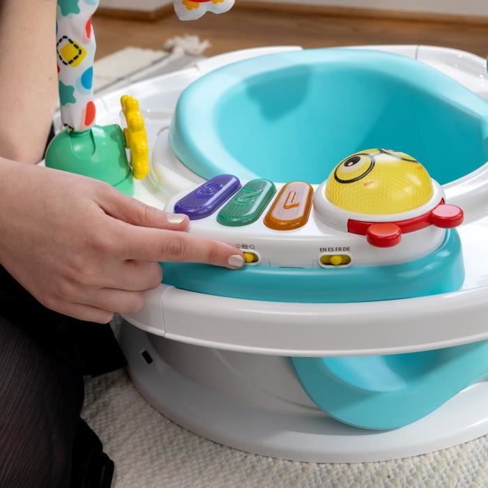 Baby Einstein Superseat 3 In 1, Sedile Per Attività - Tavolo Rialzato Con Arco Gioco Con Giocattoli Interattivi - Image 5