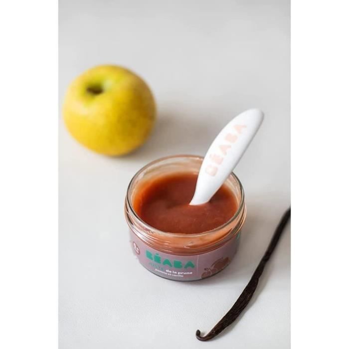 Beaba Set Di 6 Cucchiai Ergonomici + 4 Forchette (rosa Antico + Verde Arioso + Foschia Chiara) - Image 5