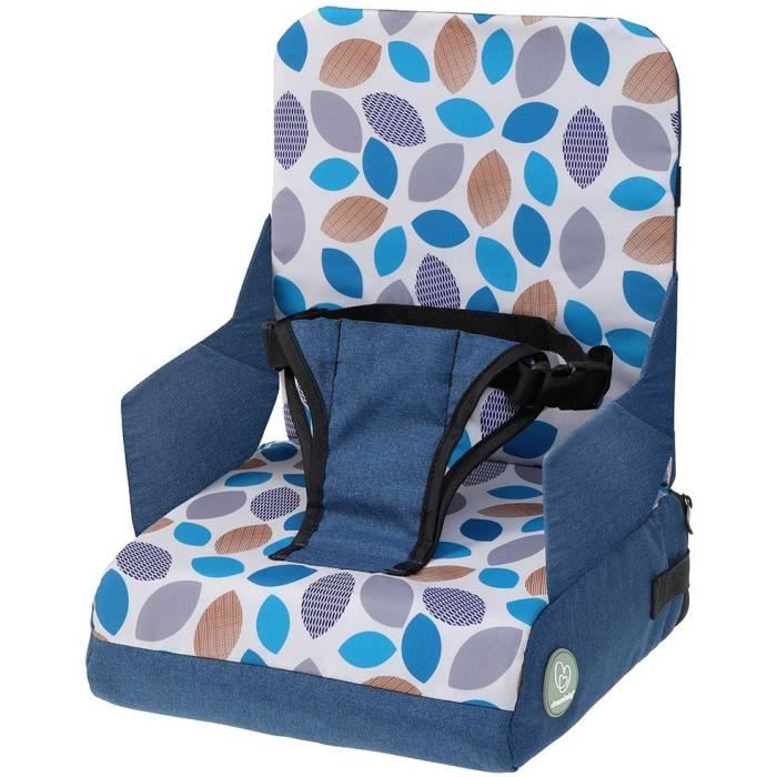 Seggiolino Portatile Dreambaby Per L'alimentazione - Grab 'n Go - Foglie - Blu