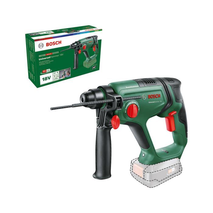 Trapano A Percussione - Bosch - Universalhammer 18v - Senza Fili - 2 Joule - Sds Plus