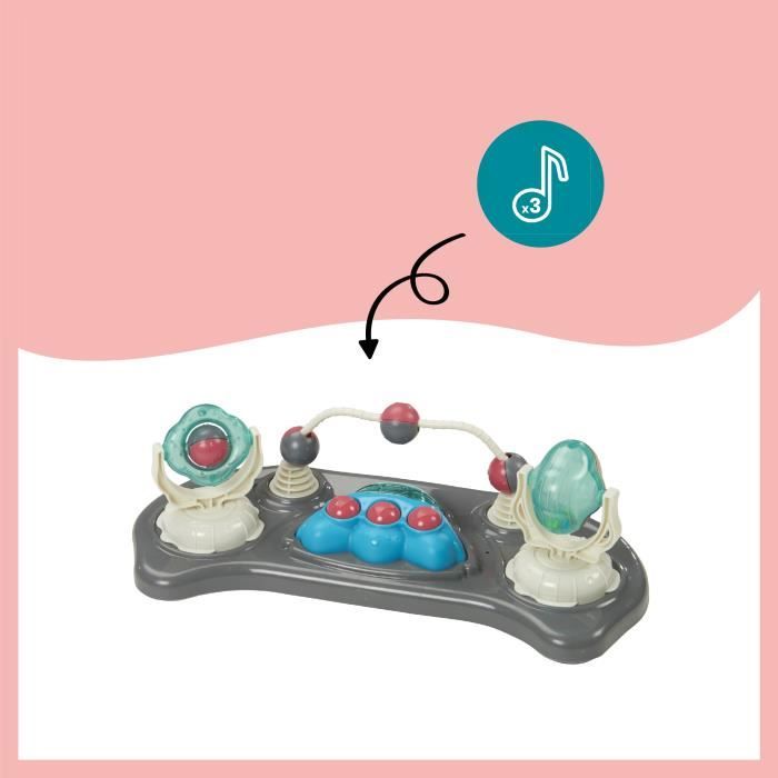 Babymoov GirellO-Spingitore - Scalabile - Pieghevole Compatto - Musicale, Zinco - Image 5