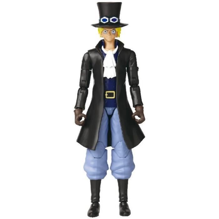 Figura Anime Heroes - Bandai - One Piece Sabo 17 Cm - 16 Punti Di Articolazione