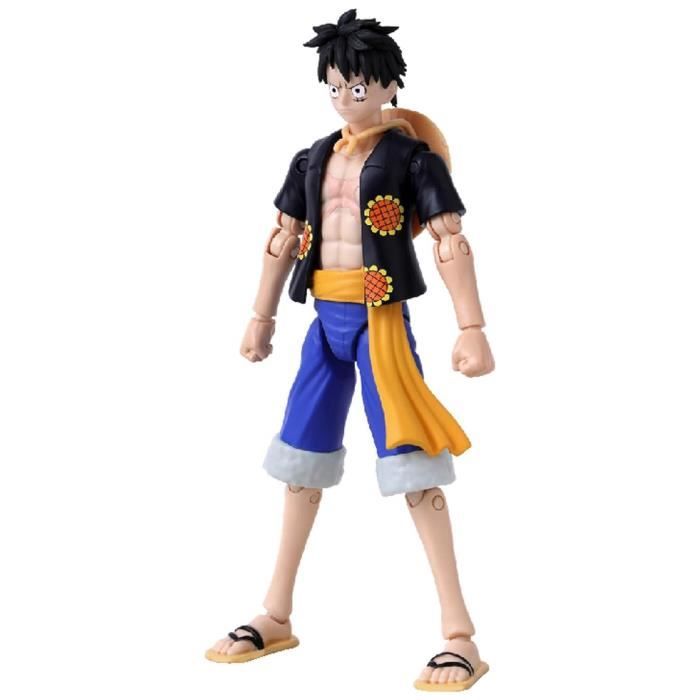 Figura Anime Heroes - Bandai - One Piece - Rufy (dressrosa) - 17 cm - Image 5