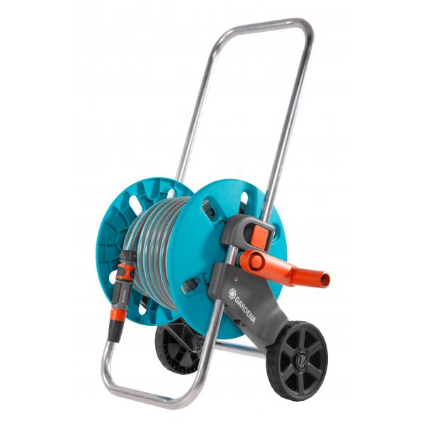 Avvolgitubo Gardena - Aquaroll S - Dotato Di 20m Di Tubo - 18502-50
