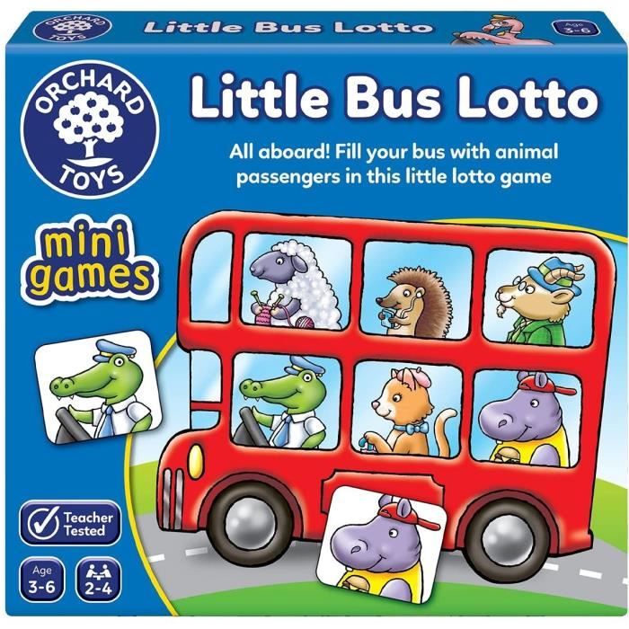 Orchard Toys Little Bus Lotto - Gioco Della Lotteria - Frutteto