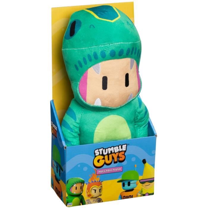 Peluche Grande - Bandai - Stumble Guys - T Rex Guy - 30 cm