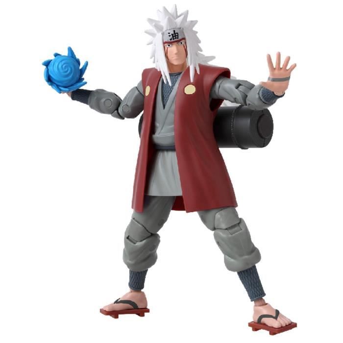 Figura Di Eroi Anime - Bandai - Naruto Shippuden - Jiraiya - 17 cm