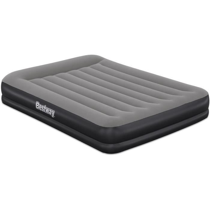 Materasso Ad Aria - Bestway - 671bu - Tritech Queen - 2 Posti, Pompa Usb Integrata, 2,03 M X 1,52 M X 36 cm