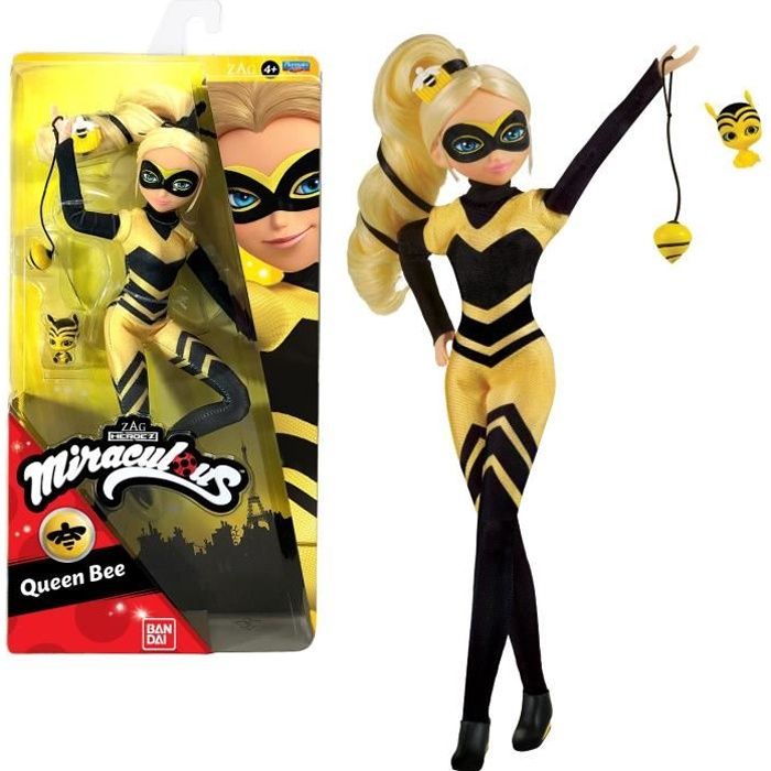 Bandai Miraculous Ladybug - Bambola Fashion 26 Cm: Queen Bee