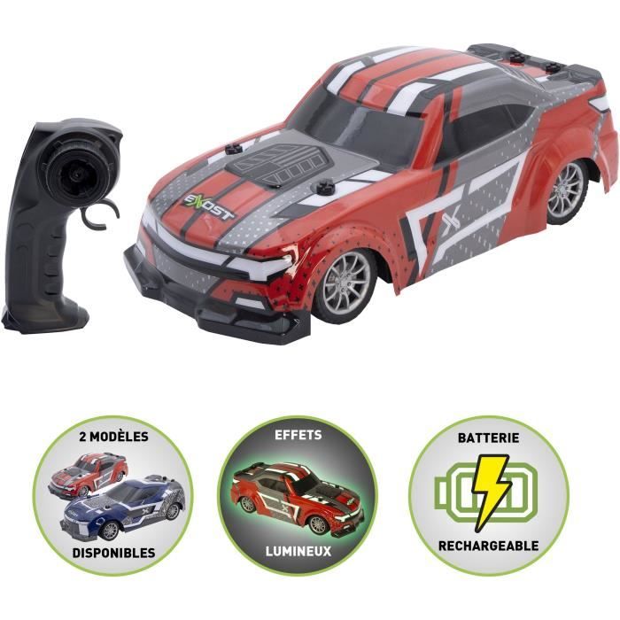 Auto Radiocomandata - Exost - Flash Racer Asst 24 Ghz - Scala 1:18 - Portata 25 M - 15 Km/h - Dai 5 Anni