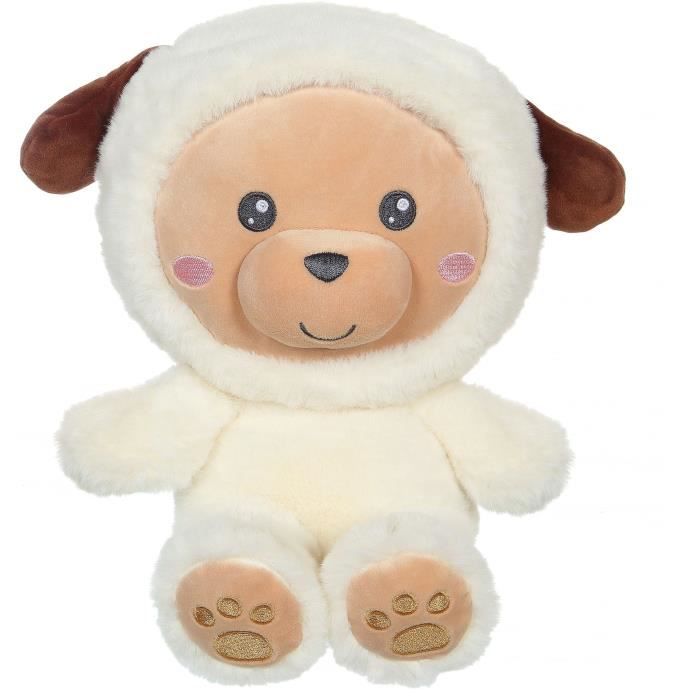 Peluche Per Cani Hoody Pets - Gipsy Toys - Crema, 24 cm