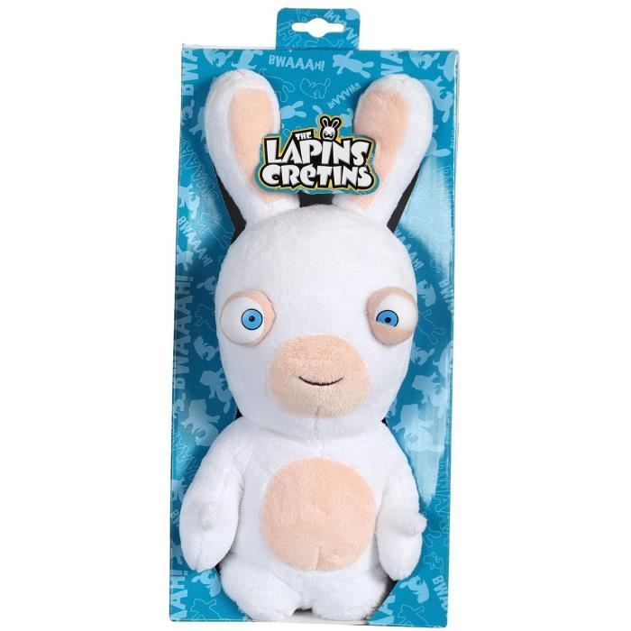 Cretine Di Coniglio Peluche 28 Cm Suono A Bocca Chiusa