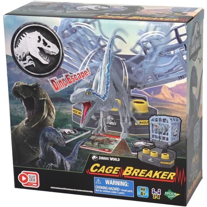 Gioco Da Tavolo Con T-Rex E Gabbia - Epoch - Jurassic World Cage Breaker