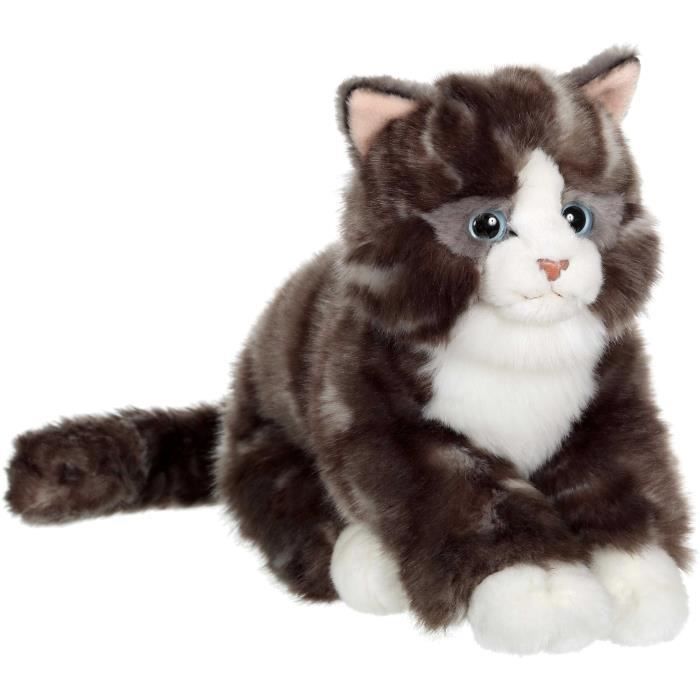 Peluche - Gipsy Toys - Gatto Mimiz - 28 Cm - Grigio