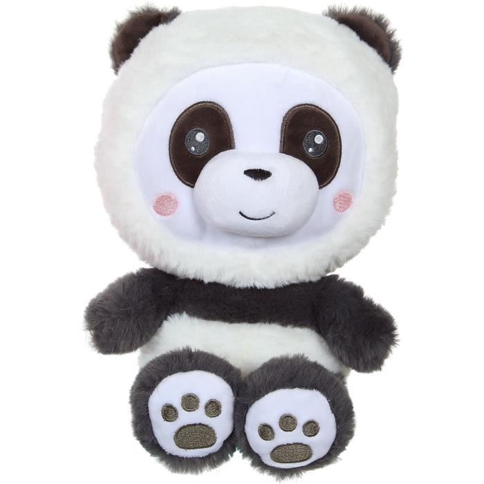 Peluche Panda Hoody Pets - Gipsy Toys - 24 cm