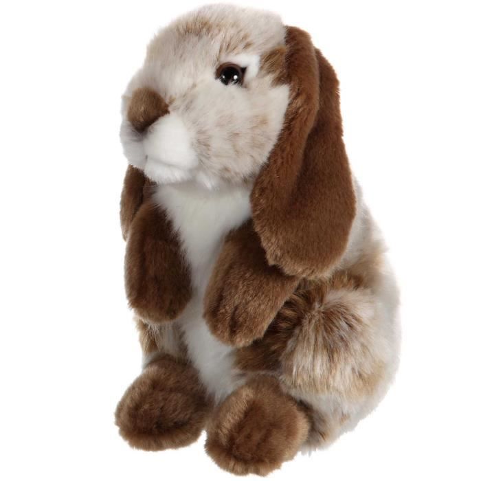 Peluche - Gipsy Toys - Coniglio Ariete - 18 Cm - Marrone