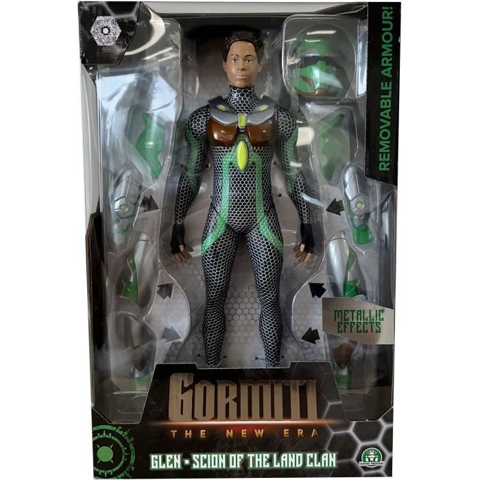 Figura Articolata - Gormiti - Scion Con Armatura Modello Terra - 27 Cm - Da 4 Anni - Grv031