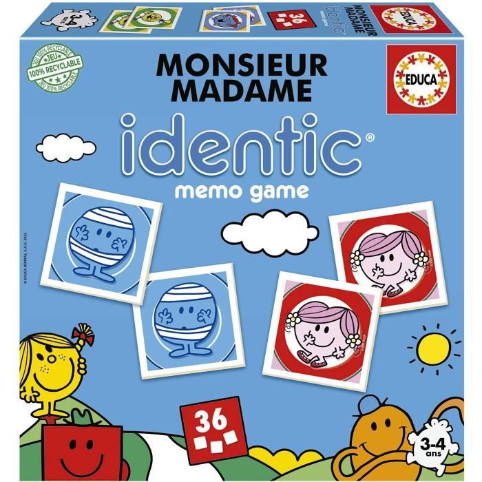 Monsieur Madame - Ident - Game Di Memoria