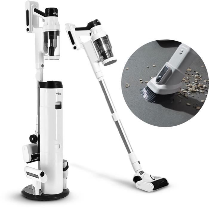 Stazione Eziclean Cyclomax R22 - Aspirapolvere Senza Fili - 52 Min - 500 W - 35 Kpa - Bianco