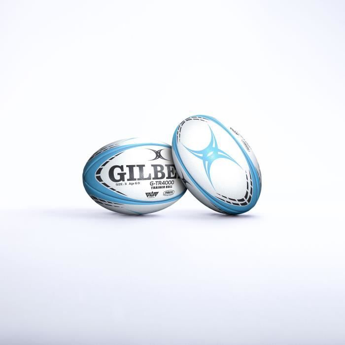 Rugby Ball - Gilbert - G -Tr4000 - Size 3 - Ciel