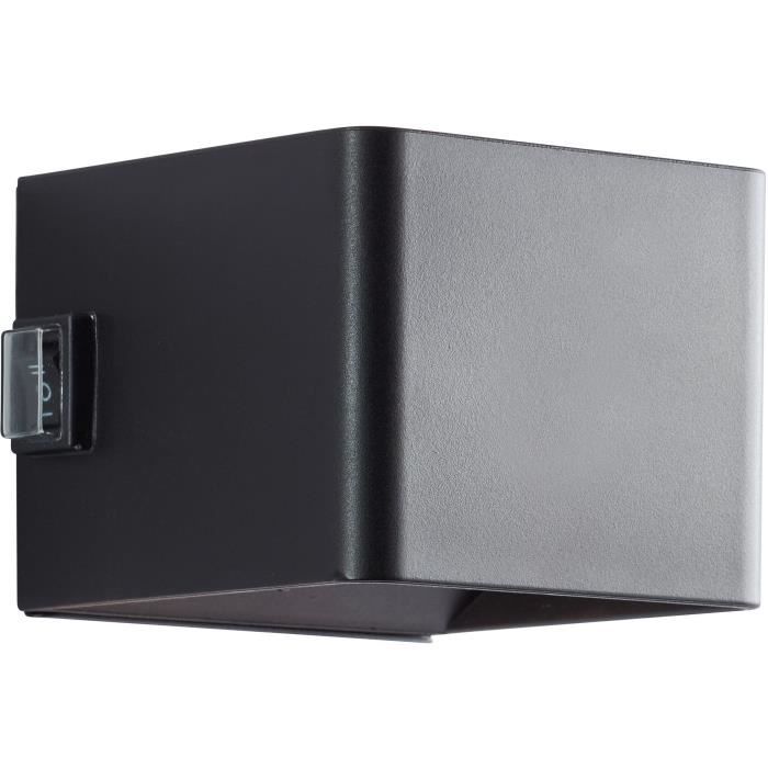 Applique Da Esterno Magnetico - Iseo - Brilliant - Ricaricabile - Nero - Led - Sensore - 4w - 300lm - 3000k - Usb