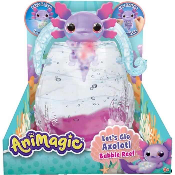Peluche Interattivo - Goliath - Acquario Animagic Axolotl