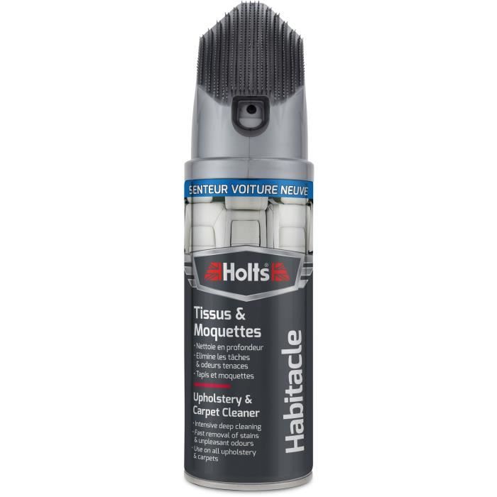 Holts Detergente Per Tessuti E Tappeti + Spazzola Profumata Per Auto Nuova - 400 ml