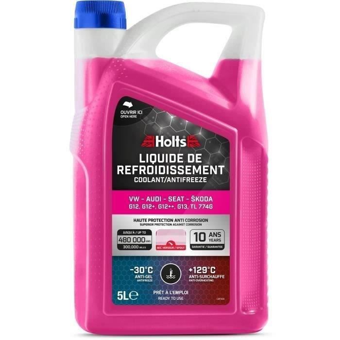 Liquido Refrigerante - Holts - Hafr0006b - Dedicato VW-AudI-SeaT-Skoda G12/ G12+ / G12++ / G13 / Tl 774g 5l + Ugello