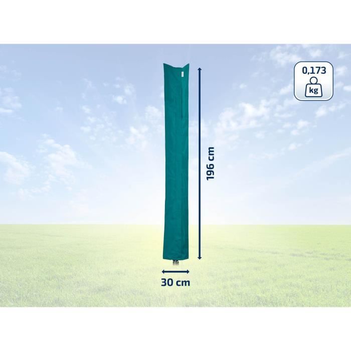 Leifheit Copertura Per Asciugatrice A Ombrello 85666 Copertura Protettiva Leifheit Con Cerniera Per Asciugatrice 30 X 200 Cm Impermeabile - Image 4