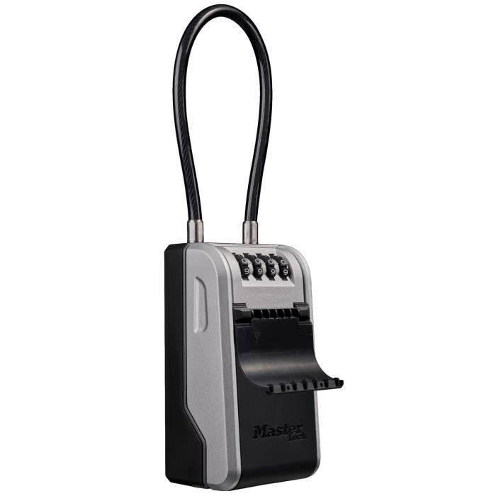 Master Lock - Cassetta Portachiavi Esterna Con Maniglia - Nuovo Design - Grande Capacità - Alta Sicurezza - 19,6 X 7,6 X 5,6 cm