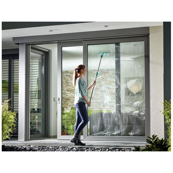 Manico Telescopico Da 130 A 400 Cm Leifheit 41523, Manico Estensibile Compatibile Con I Dispositivi Di Pulizia Leifheit ClicK-System - Image 3