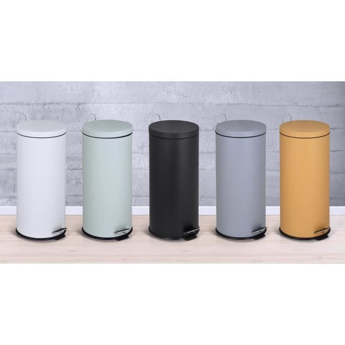 Cucina Move Pattumiera Da Cucina A Pedali Urban 30l - Acciaio Nero - Image 4