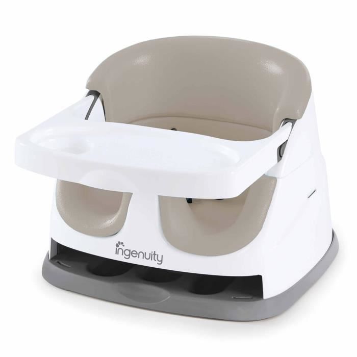Sedia Rialzata Ingenuity 2in1 - Grigio Perla