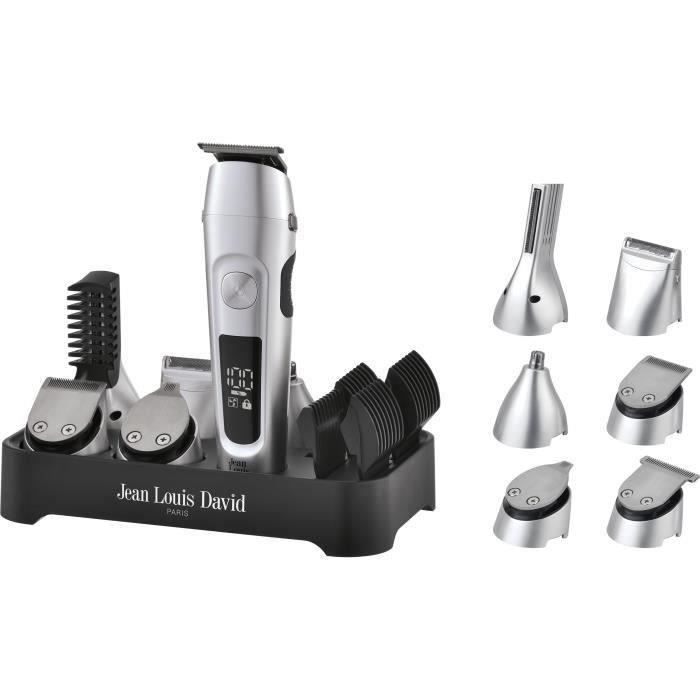 Tagliacapelli 6 In 1 - Jean Louis David - Jld Ultimate Trimmer - 6 Testine Intercambiabili - Durata Della Batteria 120 Min