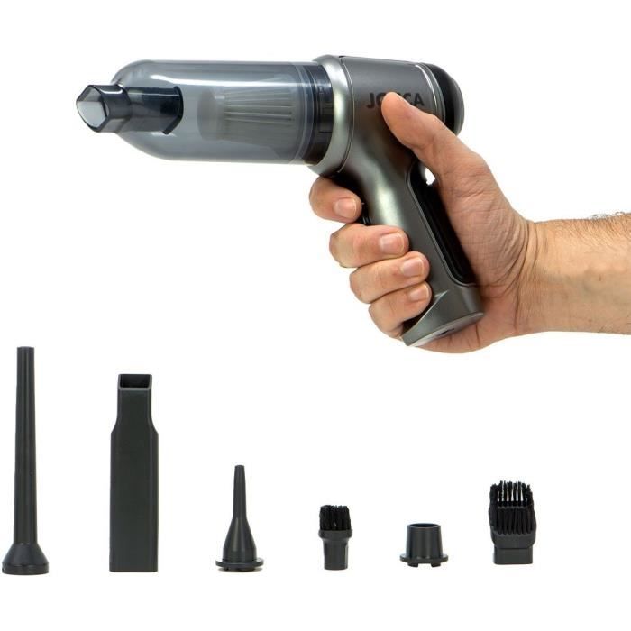 Aspirapolvere Per Auto - Jocca - 2000 Mah - 2 Velocità - Grigio