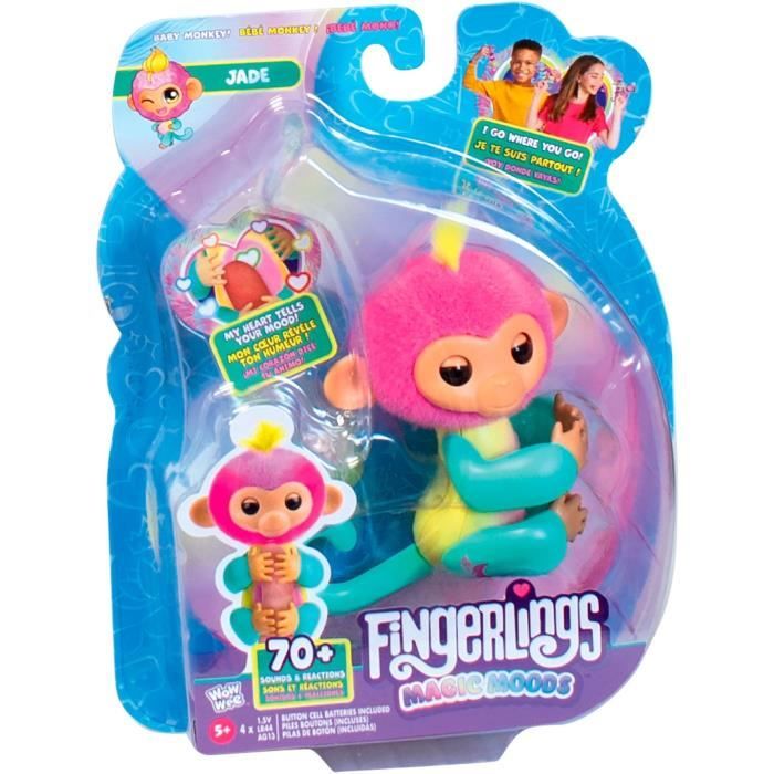 Fingerlings - Lansay - Magic Moods Jade - Gioco Di Animazione - Dai 5 Anni In su