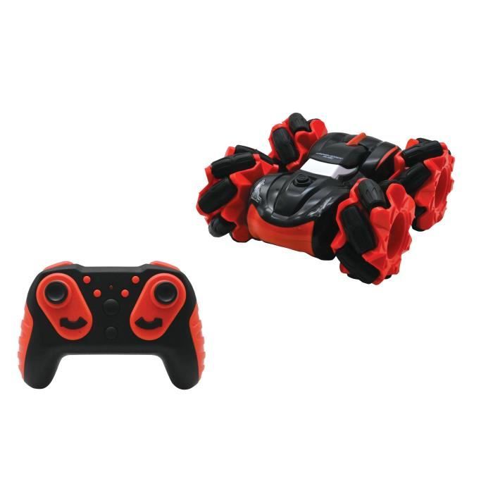 Lexibook - Crosslander Slide - Auto Telecomandata Fuoristrada Con Rotazione Bifacciale A 360° Ed Effetto Luce